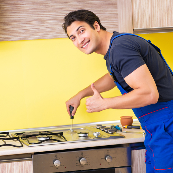 can you provide references from satisfied stove repair customers in Caledonia